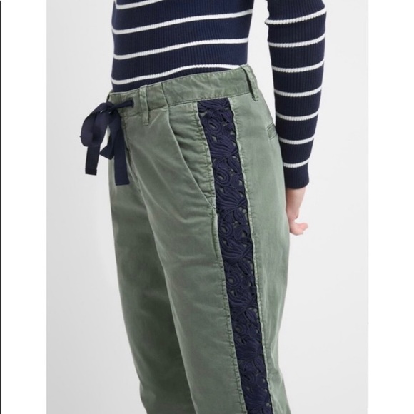 GAP Girlfriend Chinos with Side Lace Detailing - Picture 3 of 8